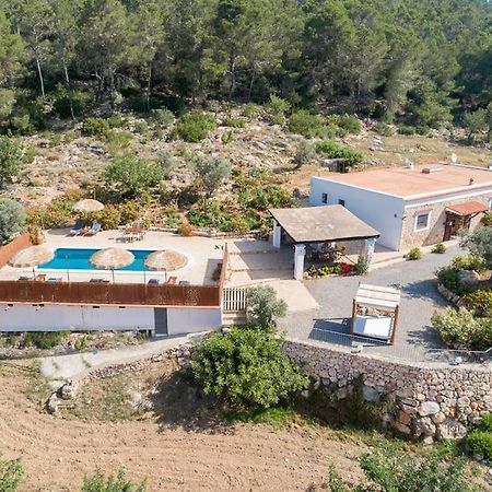 Casa Can Lluc Con Piscina, Jardin Y Vista Al Campo サン・ミゲル・デ・バランサット エクステリア 写真
